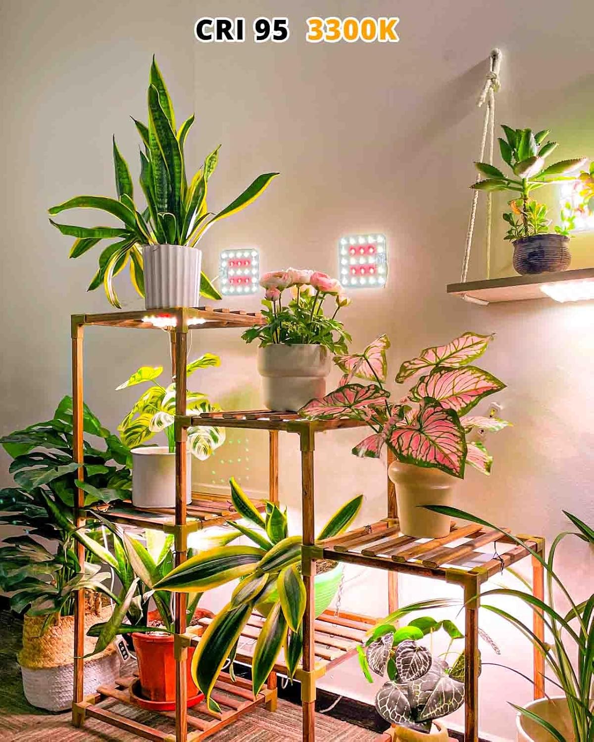 Easy Install Dimmable Grow Light | Space Saving | 95% Efficiency