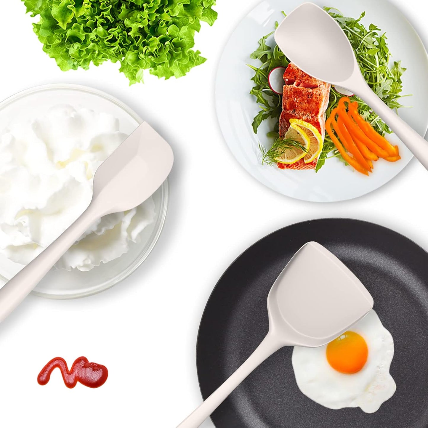 15-Piece Silicone Cooking Utensils Set | Dishwasher Safe