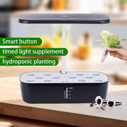 Grow Light Full Spectrum Plant Lights for Indoor Plants, Full Spectrum Plant Grow Lights, 9 Dimmable Levels Auto ON & Off with 3/9/12H Timer