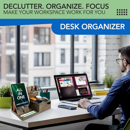 Nightstand Organiser | Tech Charging Station & Valet Tray