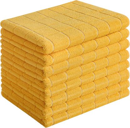 Microfiber Kitchen Towels Set of 8 | Super Absorbent Dish Cloths