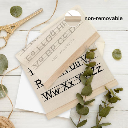 Alphabet, Numbers, Nursery Wall Art Decor | Linen Canvas Prints | Australia