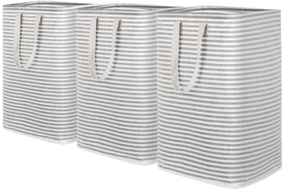 80L Waterproof Laundry Hamper 2 Pack - Collapsible & Portable - Lifewit