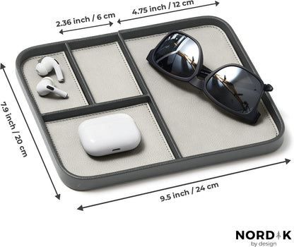 Modern Catchall Tray | Premium Leather EDC Organiser