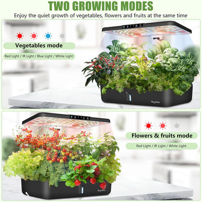 Large Hydroponics System | Indoor Garden | Full Spectrum