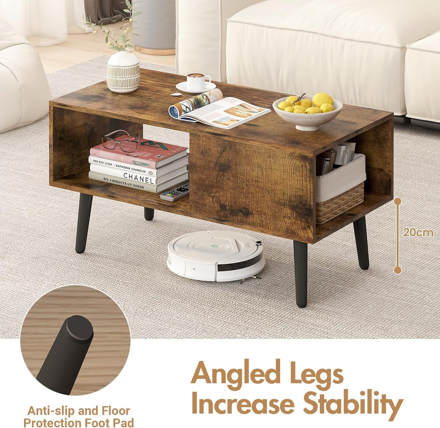 Lift Top Coffee Table | Functional Living Room Storage Desk