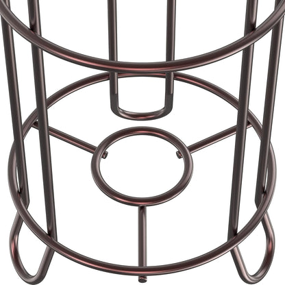Freestanding Chrome Toilet Paper Stand | Modern Bathroom Roll Holder