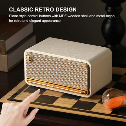 Wooden Desktop & Travel Speaker: Superior Audio