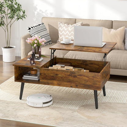 Lift Top Coffee Table | Functional Living Room Storage Desk