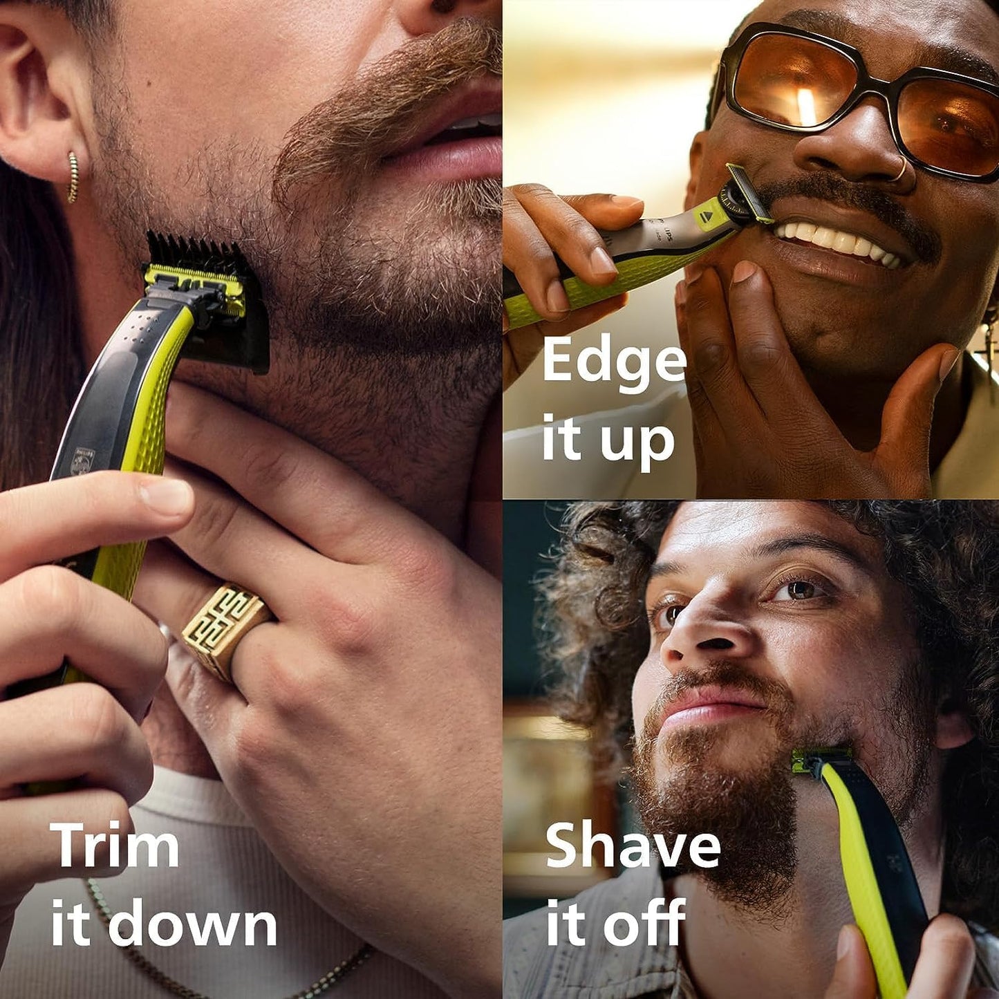 OneBlade 360: Electric Shaver & Trimmer with 5-in-1 Comb | Wet & Dry | Australia