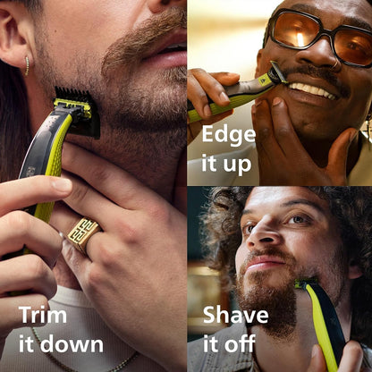 OneBlade 360: Electric Shaver & Trimmer with 5-in-1 Comb | Wet & Dry | Australia