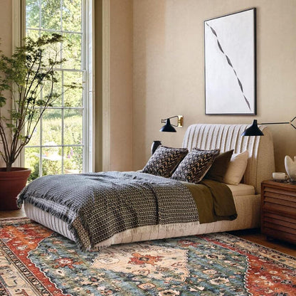 Boho Area Rug - Soft Shag Rug for Living Room | Non-Slip | Australia
