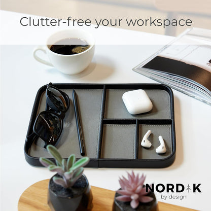 Modern Catchall Tray | Premium Leather EDC Organiser