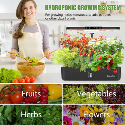 Large Hydroponics System | Indoor Garden | Full Spectrum