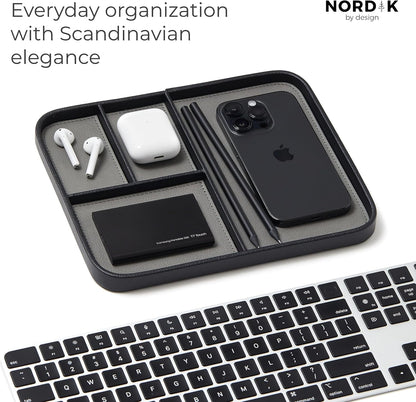 Modern Catchall Tray | Premium Leather EDC Organiser