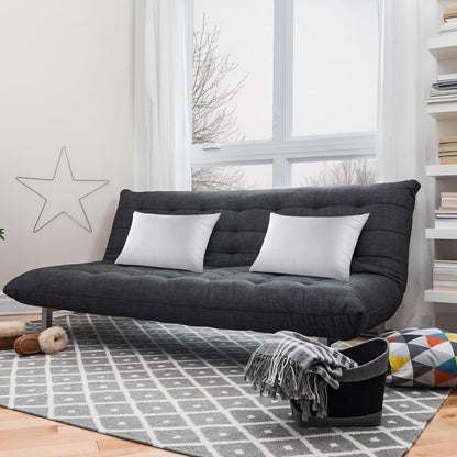 NY Threads Throw Pillows Insert (Pack of 4, White) - 45 x 45 cm Bed and Couch Pillows - Indoor Decorative Pillows
