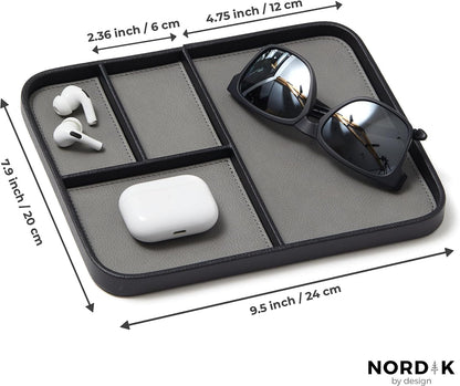 Modern Catchall Tray | Premium Leather EDC Organiser