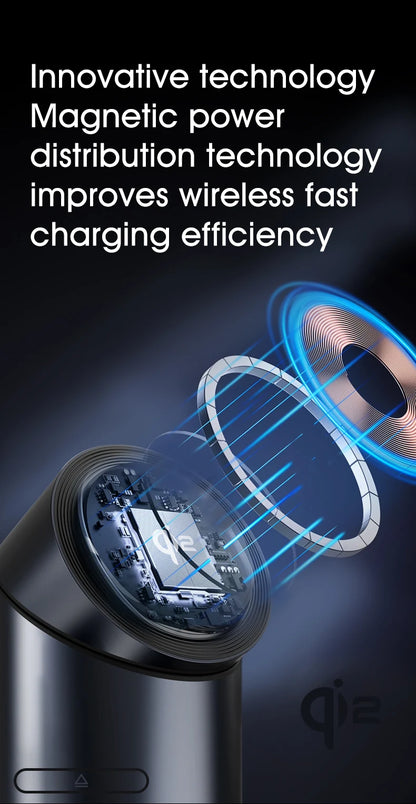 Fast Magnetic Wireless Charging Station – Compatible with iPhone & Apple Devices