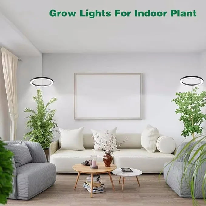165cm Adjustable LED Ring Grow Light | Full Spectrum Indoor Plant Light